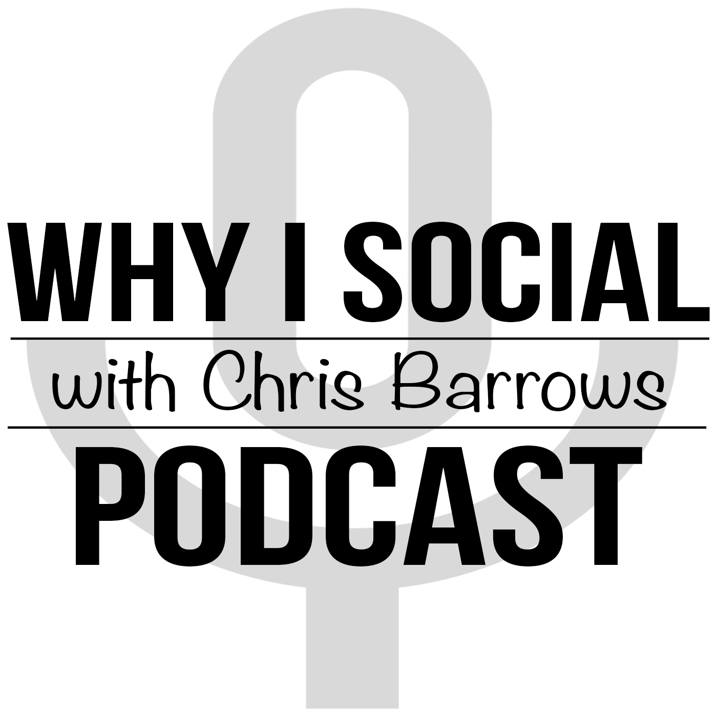 The National Institute for Social Media is proud to be the official sponsor of the ‘Why I Social’ Podcast