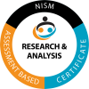 Badge image for Research & Analysis certificate