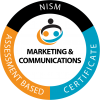 Badge for Marketing and Communications Assessment Based Certificate