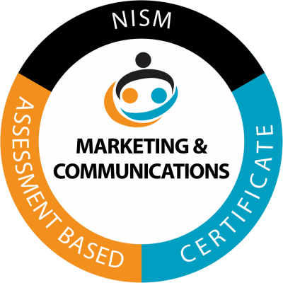 Badge for Marketing and Communications Assessment Based Certificate