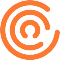 Collectiv's company logo consists of an orange "C" surrounding smaller "C", which is surrounding an even smaller "C." The background is white.