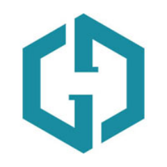 Graham Healthcare Group's company logo consists of a white background with two teal G's (one reversed) interconnecting in the center, forming a hexagon shape.