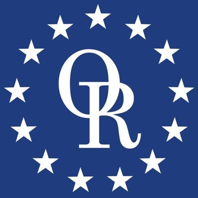 Old Republic Title's company logo consists of a dark blue backgroudn with multiple white stars forming a circle. Within the star circle are the white, capitalized letters "O" and "R." The "R" is locked into the "O."