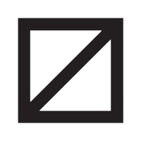 EVERGOODS Crossover Equipment's company logo consists of a white background with the outline of a black square with a diagonal line going through the center.