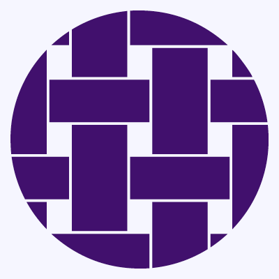 Bonterra's company logo is reminiscent of a layered, purple, lattice panel.