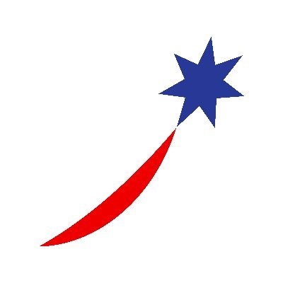 Sodexo's company logo consists of a white background with the right stroke of an x in red. To the top right of the stroke is a 7-pointed, navy blue star.