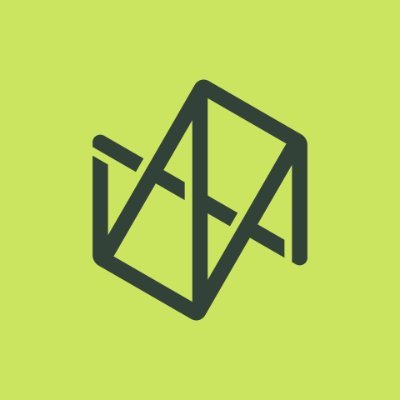 New Engen's company logo consists of a lime-green background with a black N and E stacked on top of each other, tilted 45-degrees.