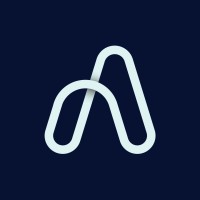 AirVu Media's company logo consists or a navy blue background with a mountain-shaped figure in light blue.