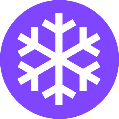 Protect Our Winters's company logo consists of a powder-purple background with a white snowflake in the center.