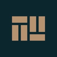 Thompson Hotels' company logo consists of a rectangular shape broken up into 6 smaller rectangles.