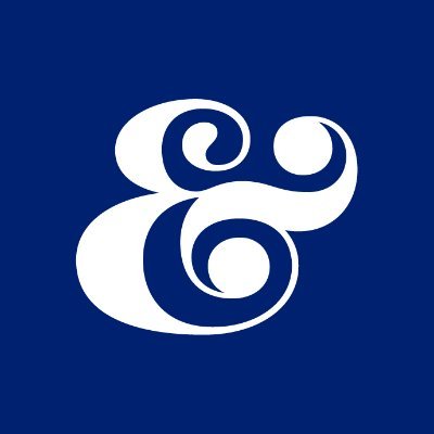 Brasfield & Gorrie's company logo consists of a navy blue background with a white ampersand in the center of the image.