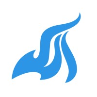 The Jeffcoat Firms' company logo consists of the drawing of a blue flame in the wind.